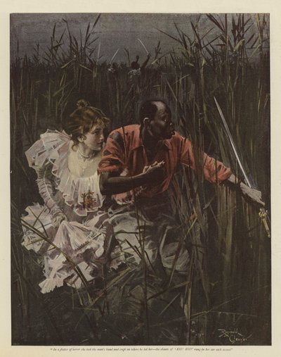 En kvindes hånd (chromolitho) af Reginald Thomas Cleaver