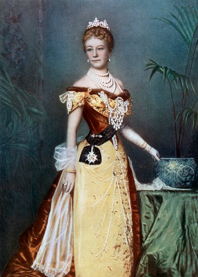 Auguste Viktoria, tysk kejserinde, slutningen af det 19. århundrede. af Reichard and Lindner