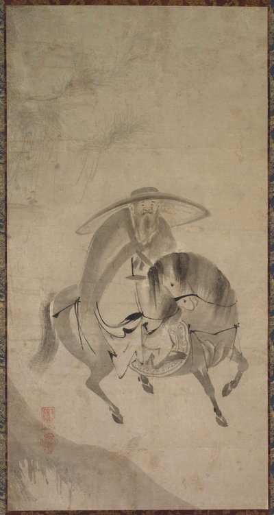 Su Dongpo rider på et æsel af Reietsu