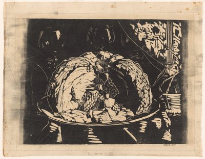 Stilleben med skål af Reijer Stolk (signed by artist)