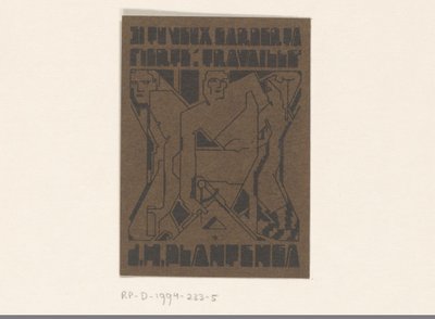 Ex libris af J.H. Plantenga af Reijer Stolk