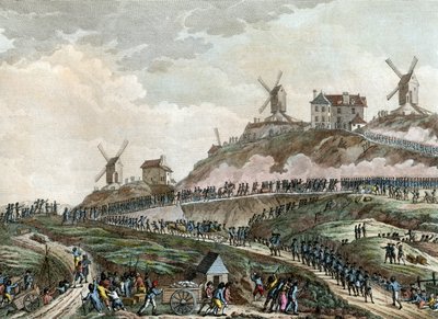 Kanonerne bringer til Montmartre af Reiner Vinkeles