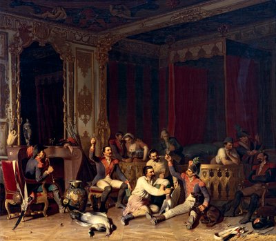 Indkvartering af franske soldater af Reinhard Sebastian Zimmermann