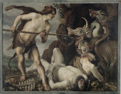Cadmus, der dræber dragen af Reinhold Timm