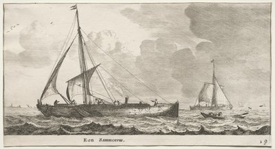 Amsterdams skibe: En købmand. af Reinier Nooms