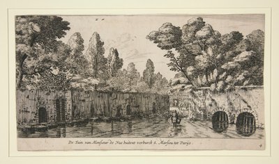 The Garden of Monsieur de Nue i S. Marsiou, forstad til Paris af Reinier Nooms