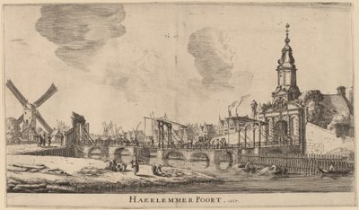 Haarlem Gate (Haerlemmer Gate) af Reinier Nooms, called Zeeman