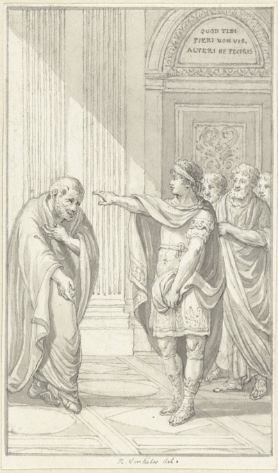Alexander Severus og Arabinus af Reinier Vinkeles (I)