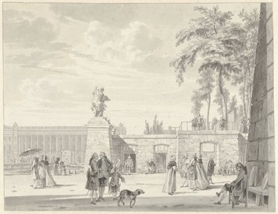 Tuileriehaven i Paris af Reinier Vinkeles (I)