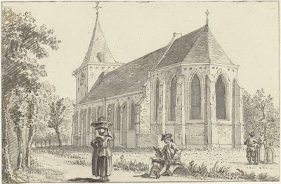 Zeist kirke af Reinier Vinkeles (I)