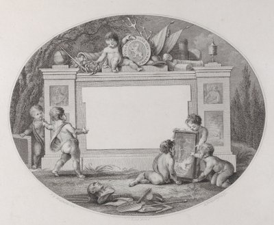 Handelskort, 1800-tallet. af Reinier Vinkeles