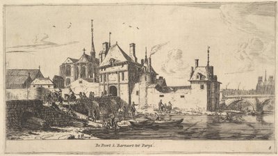 St. Bernards indgangsport i Paris, 1600-tallet. af Reinier Zeeman