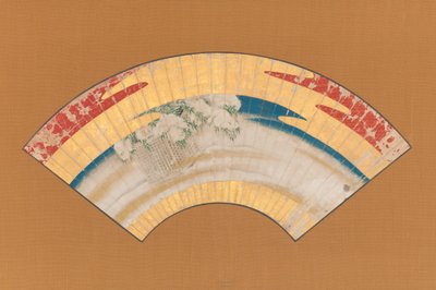 Breaking a Plum Branch on a Snowy Night, Bamboo in Snow, 1800-tallet. af Reizei Tamechika