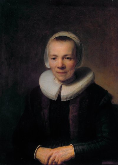 Portræt af Baertje Martens af Rembrandt