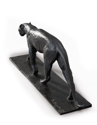 Leopard marchant af Rembrandt Bugatti