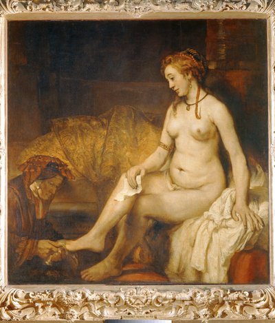 Bathsheba i badet ... af Rembrandt Harmensz. van Rijn