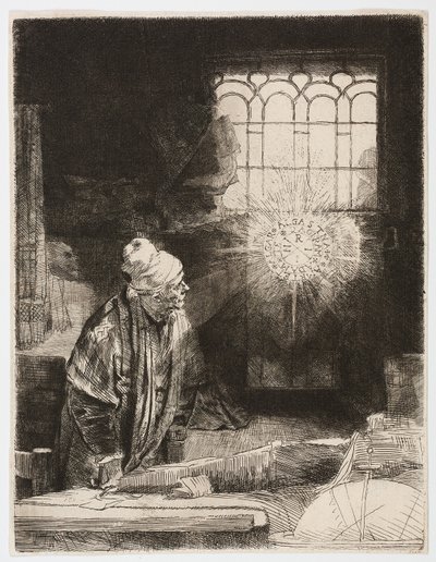 Tohtori Faustus af Rembrandt Harmensz. van Rijn
