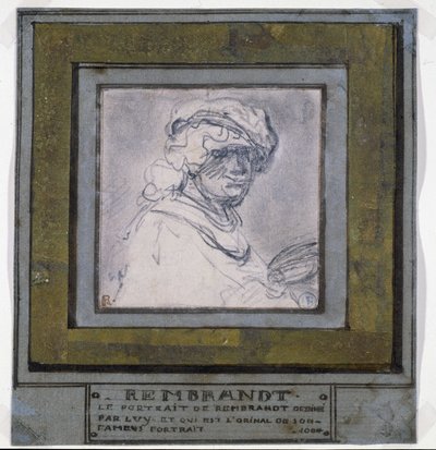 Selvportræt af Rembrandt van Rijn