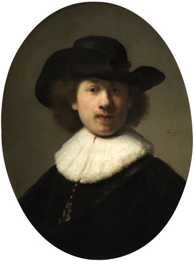 Selvportræt af Rembrandt Harmensz. van Rijn