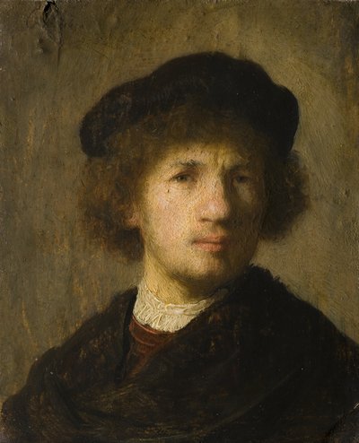 Selvportræt af Rembrandt van Rijn