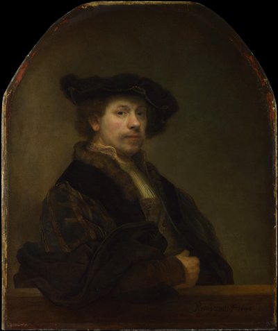 Selvportræt i en alder af 34 af Rembrandt van Rijn
