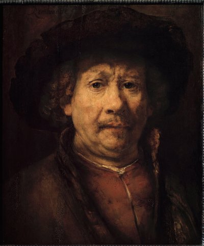 Lille selvportræt (maleri, ca. 1666) af Rembrandt van Rijn