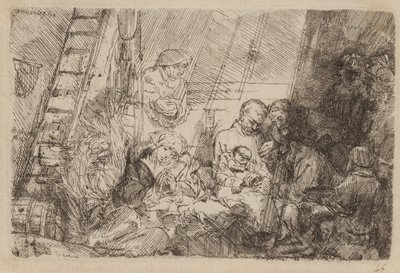 Omskæringen i Stalden af Rembrandt van Rijn