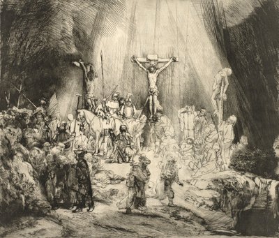De tre kors af Rembrandt van Rijn