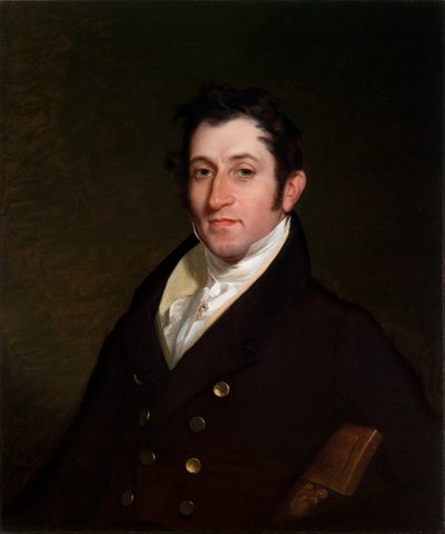 Oberst Mendes Cohen, ca. 1838 (olie på lærred) af Rembrandt Peale