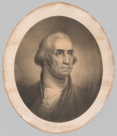 Leder af George Washington, 1856. af Rembrandt Peale