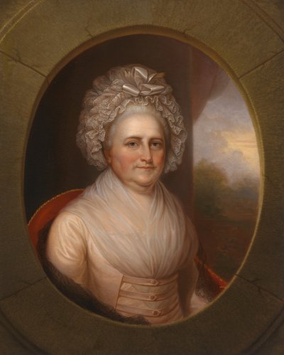Martha Washington af Rembrandt Peale