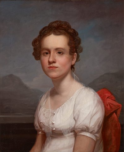 Portræt af Helen Miller (fru Charles G. McLean) af Rembrandt Peale