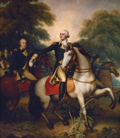 Washington vor Yorktown af Rembrandt Peale