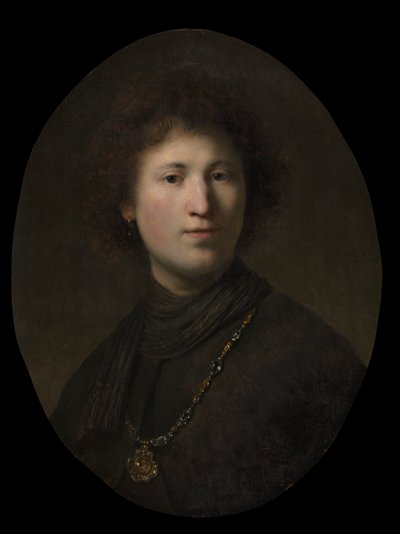 En ung mand med en lænke af Rembrandt van Rijn