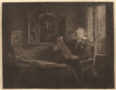Abraham fransk af Rembrandt van Rijn