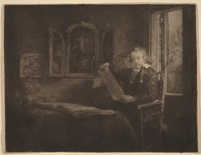 Abraham Francen af Rembrandt van Rijn
