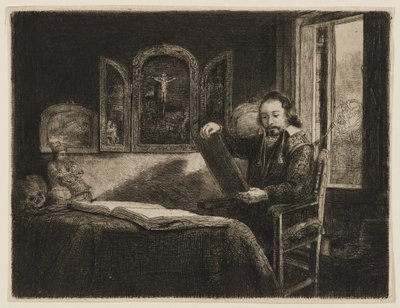 Abraham Francen, kunsthandler af Rembrandt van Rijn
