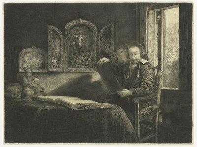 Abraham Francen, apoteker af Rembrandt van Rijn