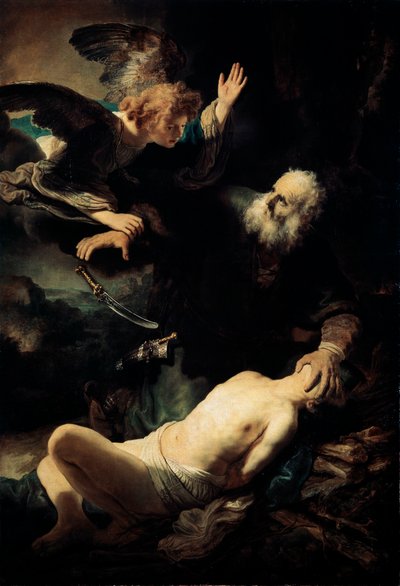 Abraham ofrer Isak, 1635. af Rembrandt van Rijn
