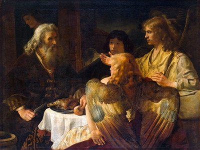 Abraham og de tre engle, 1630