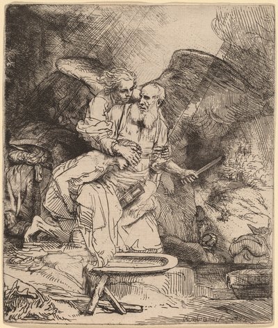 Abrahams Offer af Rembrandt van Rijn