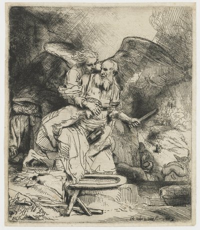 Abrahams offer af Rembrandt van Rijn