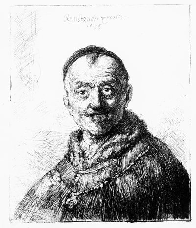Et orientalsk hoved, 1635 af Rembrandt van Rijn