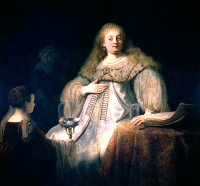 Artemisia, 1634 af Rembrandt van Rijn