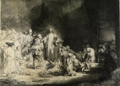 Kristus helbreder de syge: 
