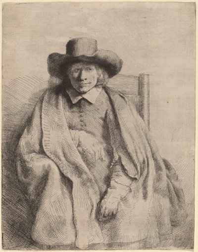 Clement de Jonghe af Rembrandt van Rijn