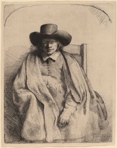 Clement de Jonghe af Rembrandt van Rijn