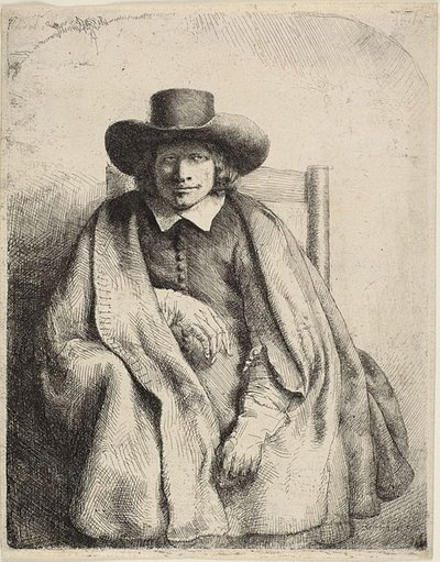 Clement de Jonghe, trykkeri af Rembrandt van Rijn