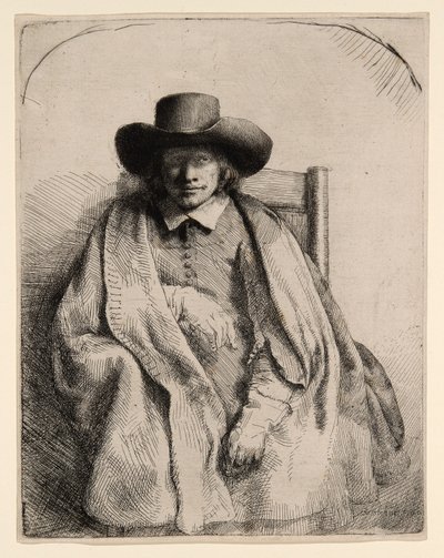 Clement de Jonghe, trykkeri af Rembrandt van Rijn