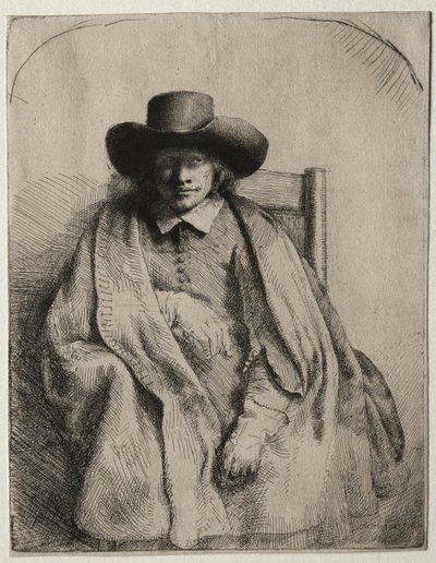 Clement de Jonghe, trykkeri af Rembrandt van Rijn